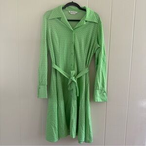 Green Polka Dot Dress
